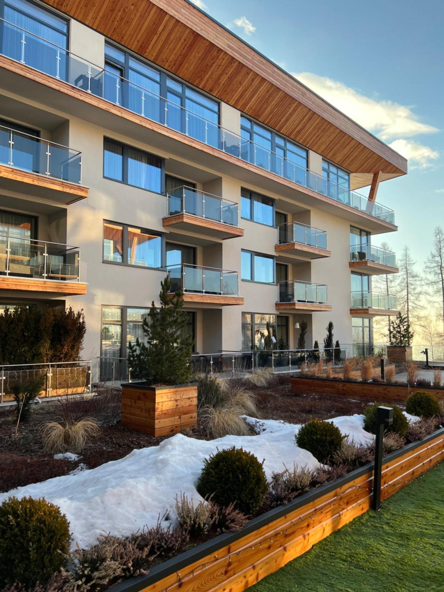 Apartmanovy Hotel Hrebienok Resort Vysoké Tatry المظهر الخارجي الصورة