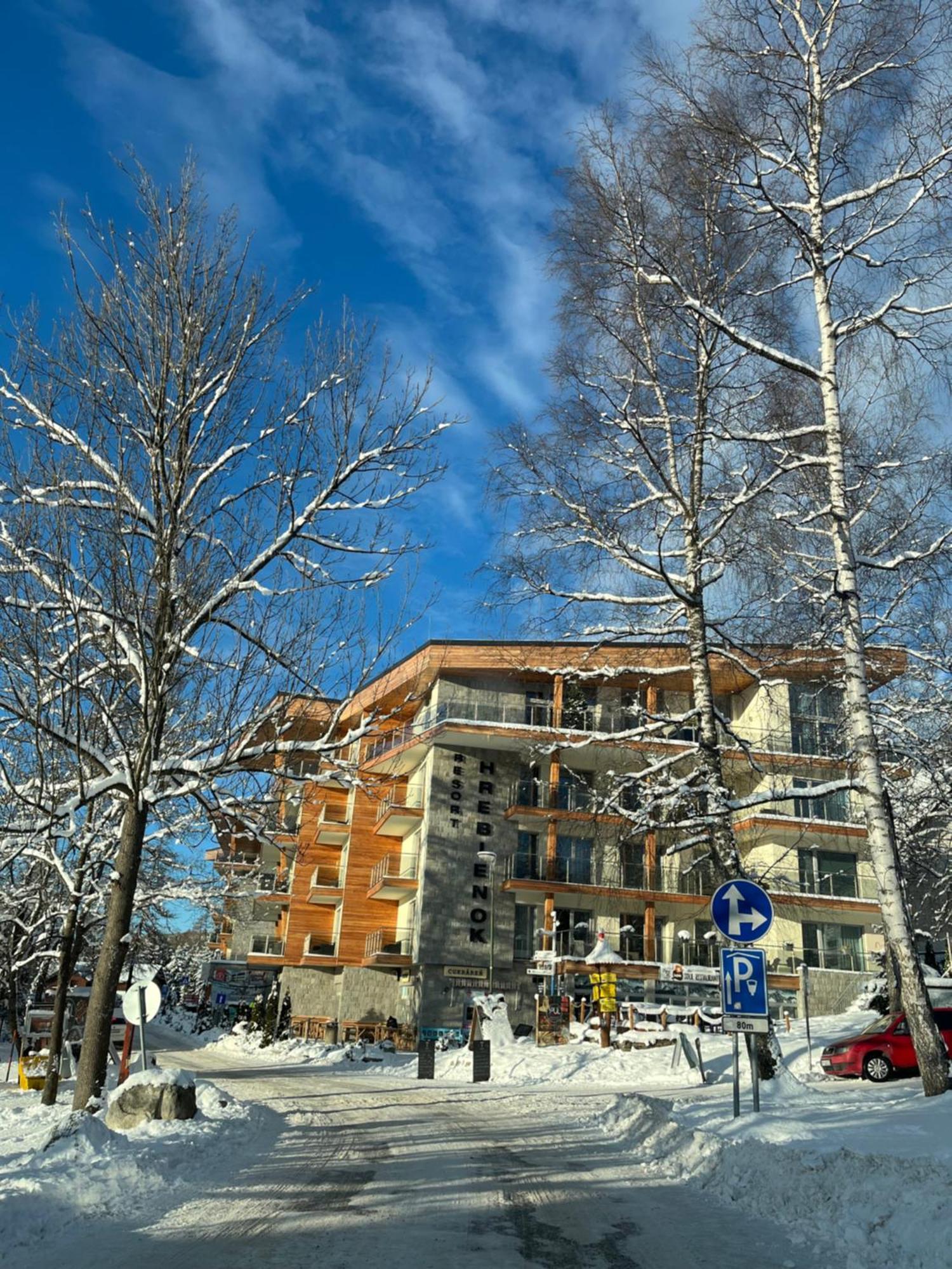 Apartmanovy Hotel Hrebienok Resort Vysoké Tatry المظهر الخارجي الصورة