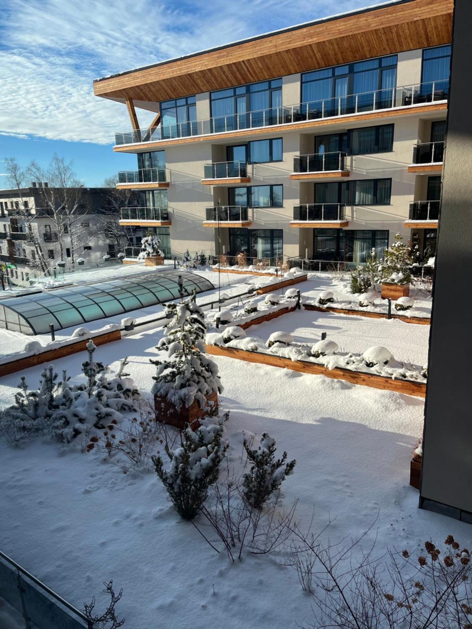 Apartmanovy Hotel Hrebienok Resort Vysoké Tatry المظهر الخارجي الصورة