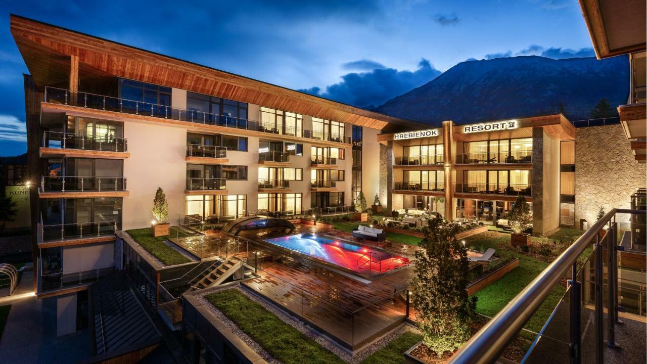Apartmanovy Hotel Hrebienok Resort Vysoké Tatry المظهر الخارجي الصورة